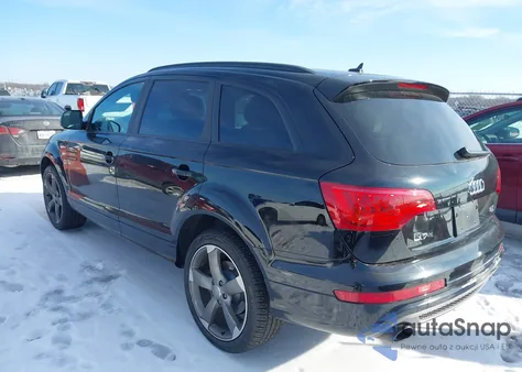 2015 Audi Q7 3.0T S Line Prestige z USA, uszkodzony, nr VIN WA1DGAFE1FD007458